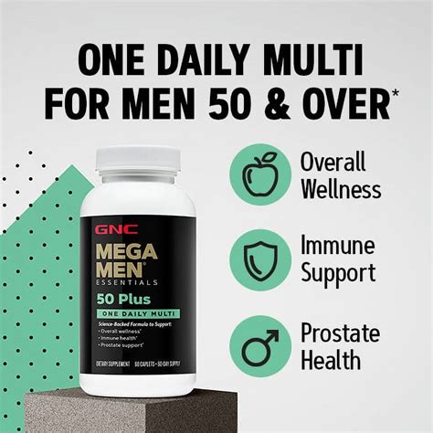 gnc mega men multivitamin review|GNC Mega Men 50 Plus Multivitamin .